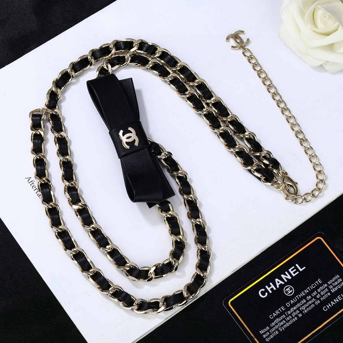 Signature Emblem Jewelry Accessory in Polished Metal-Tone – Design 077 main product view