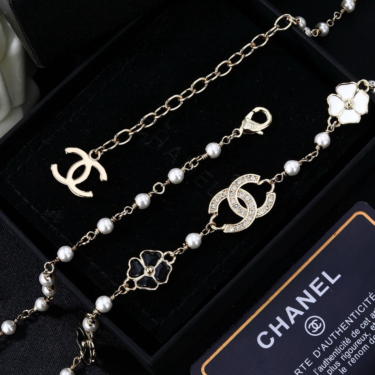 Signature Emblem Jewelry Accessory in Polished Metal-Tone – Design 076 main product view