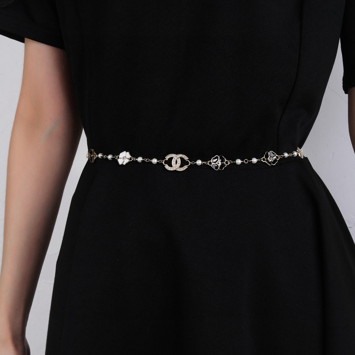 Signature Emblem Jewelry Accessory in Polished Metal-Tone – Design 071 main product view