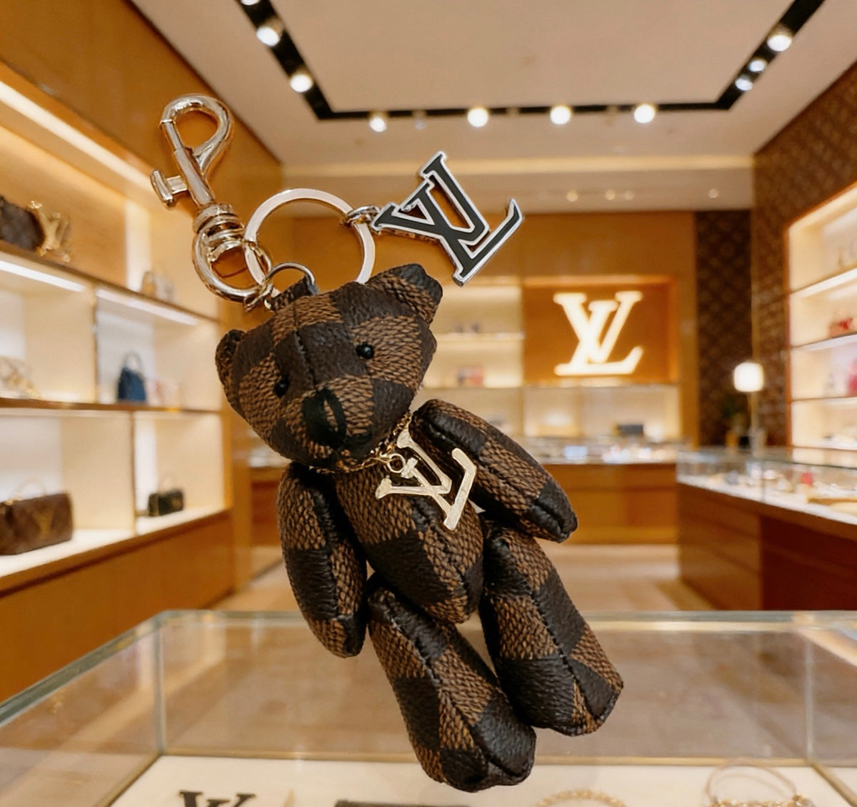Bag Motif Keychain – Bag Detail – Design 121 styled product view