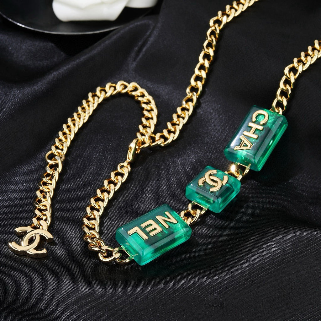 Signature Emblem Jewelry Accessory in Gold-Tone – Design 036 styled product view