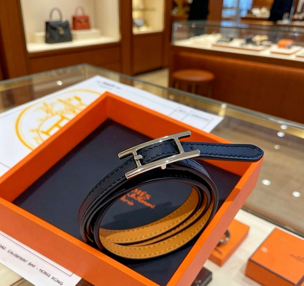 Horse Braided Bracelet in Gold-Tone – Design 007 main product view