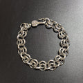 Gothic Emblem Statement Bracelet in Metal-Tone – Design 08 main product view