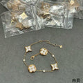 Geometric Emblem Bracelet in Polished Metal-Tone – Design 005 main product view