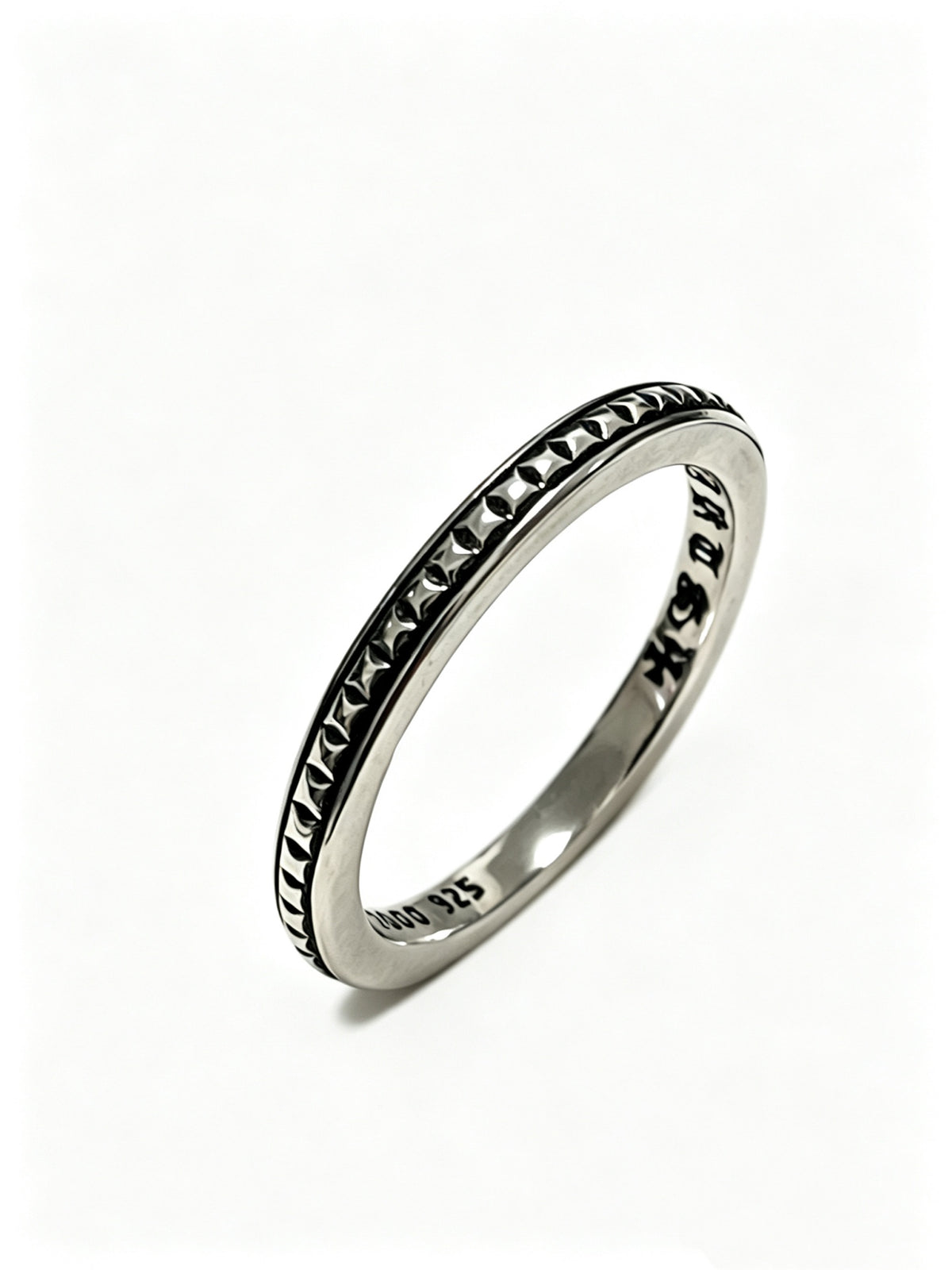 Cross Statement Ring in Metal-Tone – Design 11 side detail