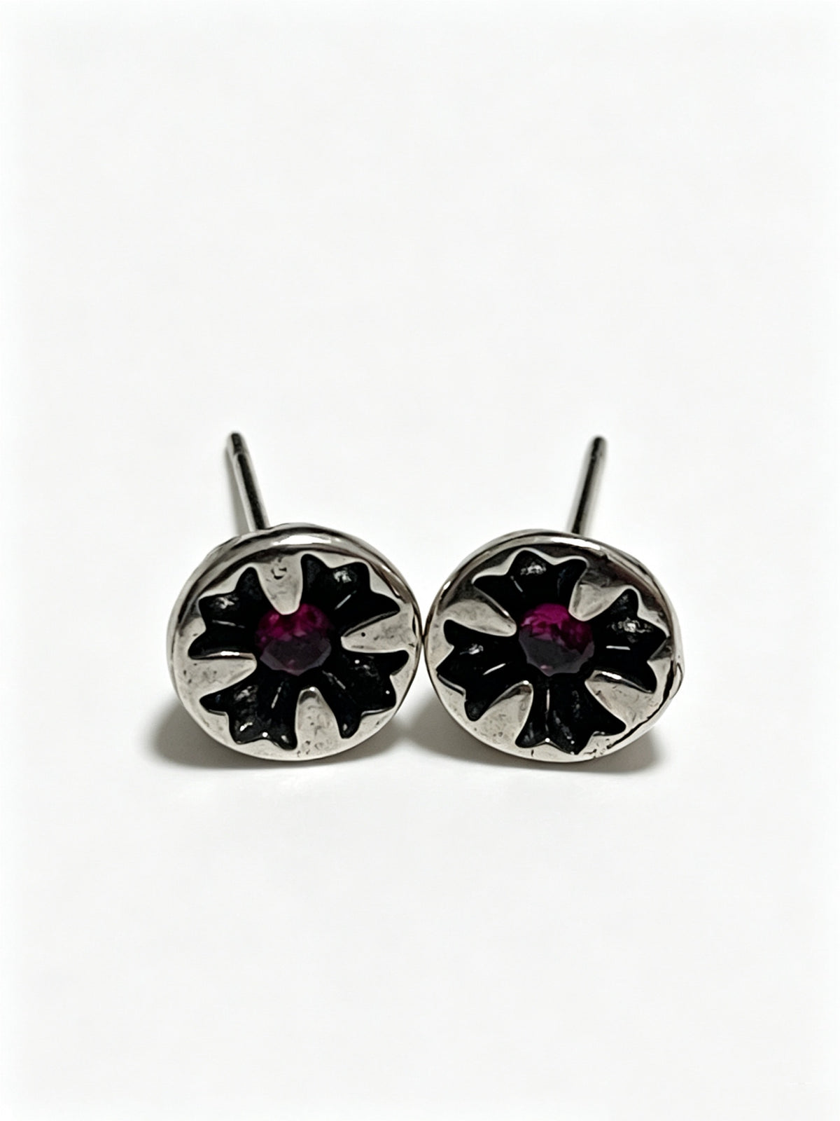 Cross Statement Earrings in Metal-Tone – Design 02 styled product view