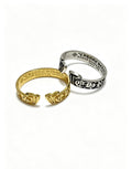 Cross Statement Bracelet in Metal-Tone – Design 04 main product view