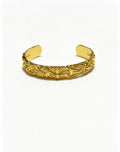 Signature Emblem Bangle in Polished Metal-Tone – Design 003 main product view