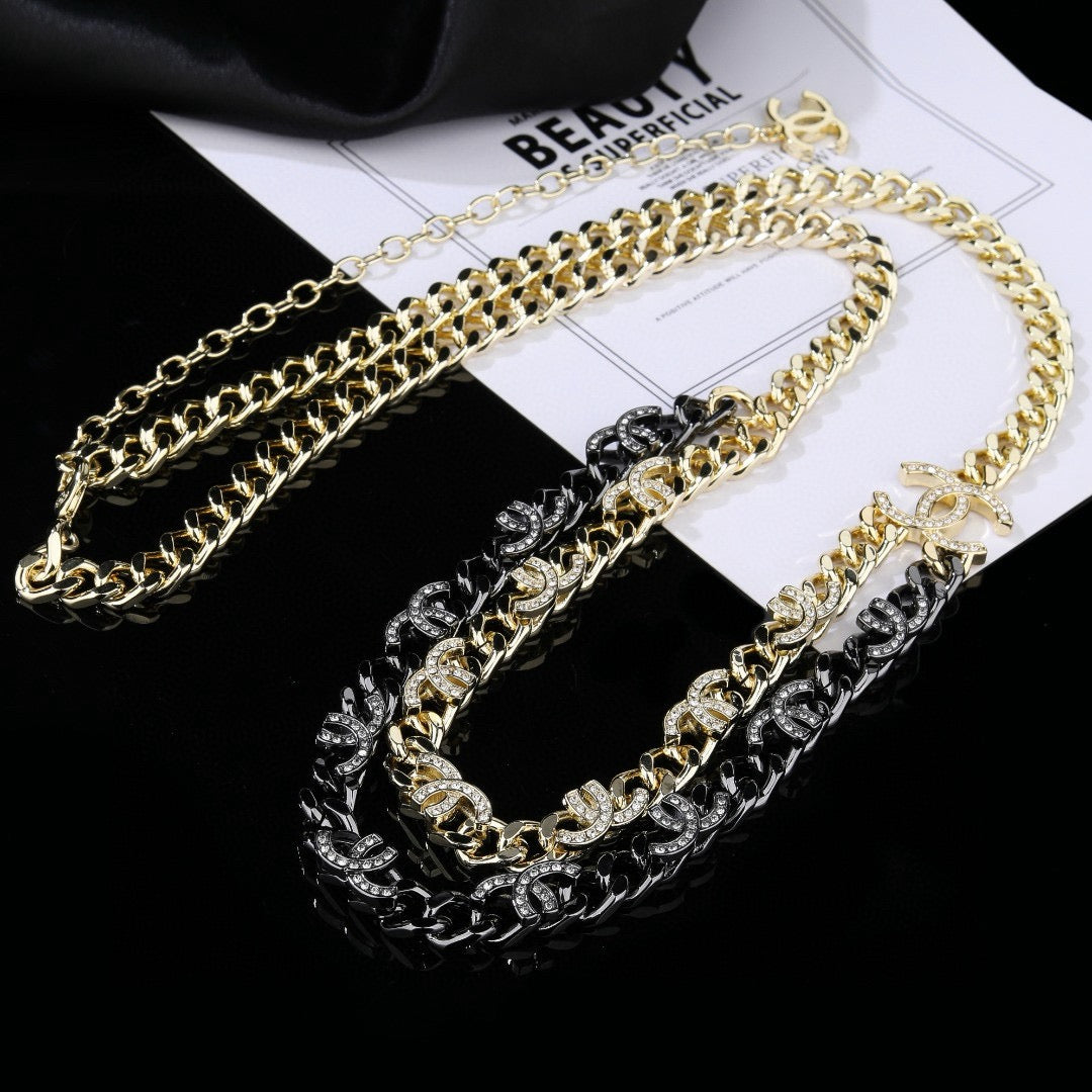 Signature Emblem Jewelry Accessory in Gold-Tone – Design 004 main product view