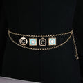 Signature Emblem Jewelry Accessory in Polished Metal-Tone – Design 018 main product view
