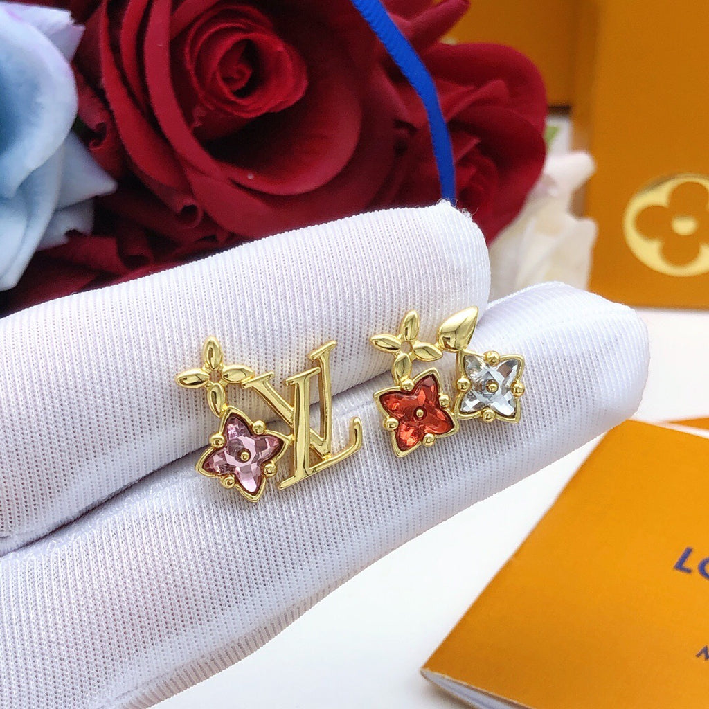 Floral Fashion Accessory – Red Detail side detail