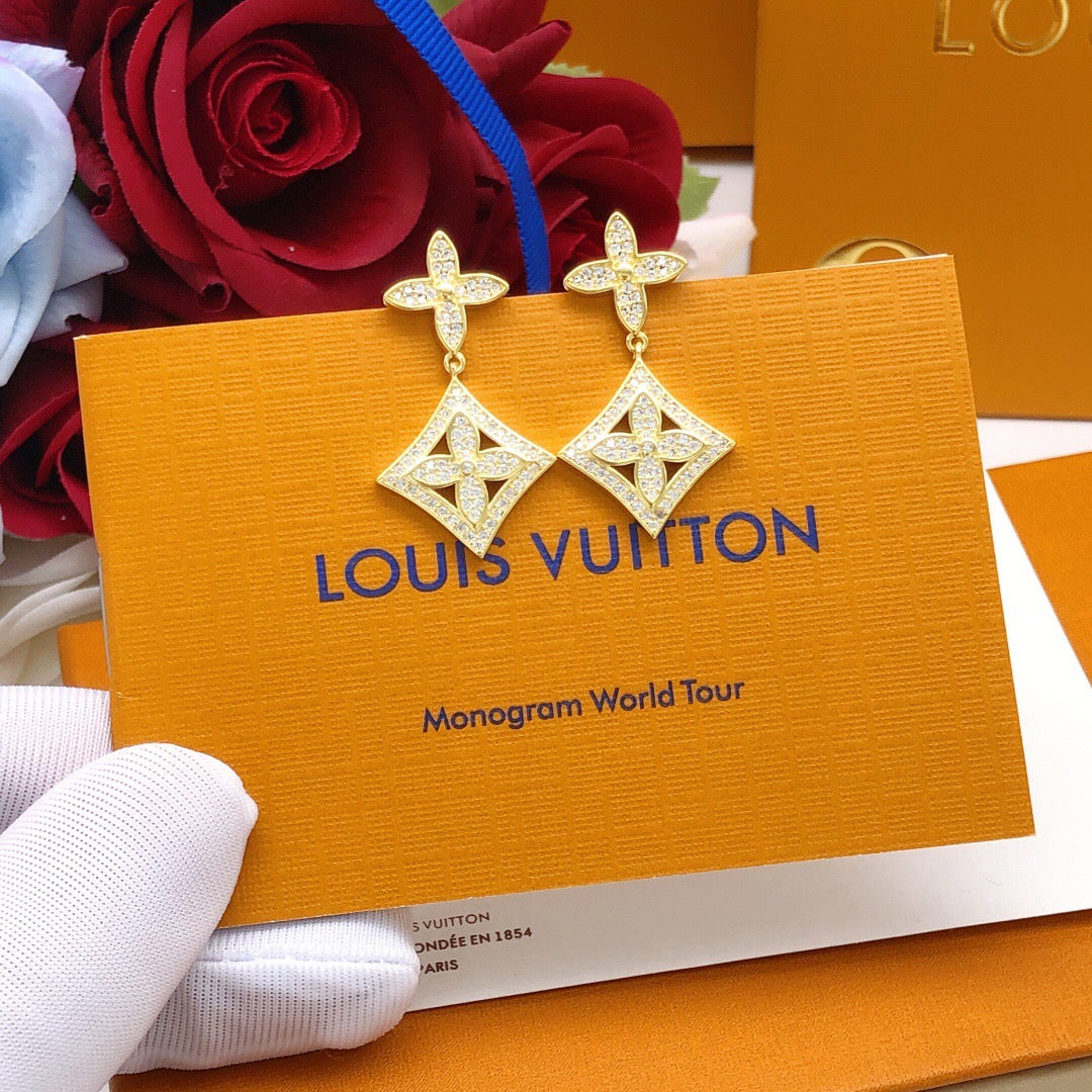 Geometric Emblem Pendant in Gold-Tone front product view