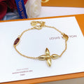 Geometric Emblem Bracelet in Gold-Tone – Design 051 main product view