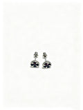 Cross Statement Earrings in Metal-Tone – Design 01 main product view