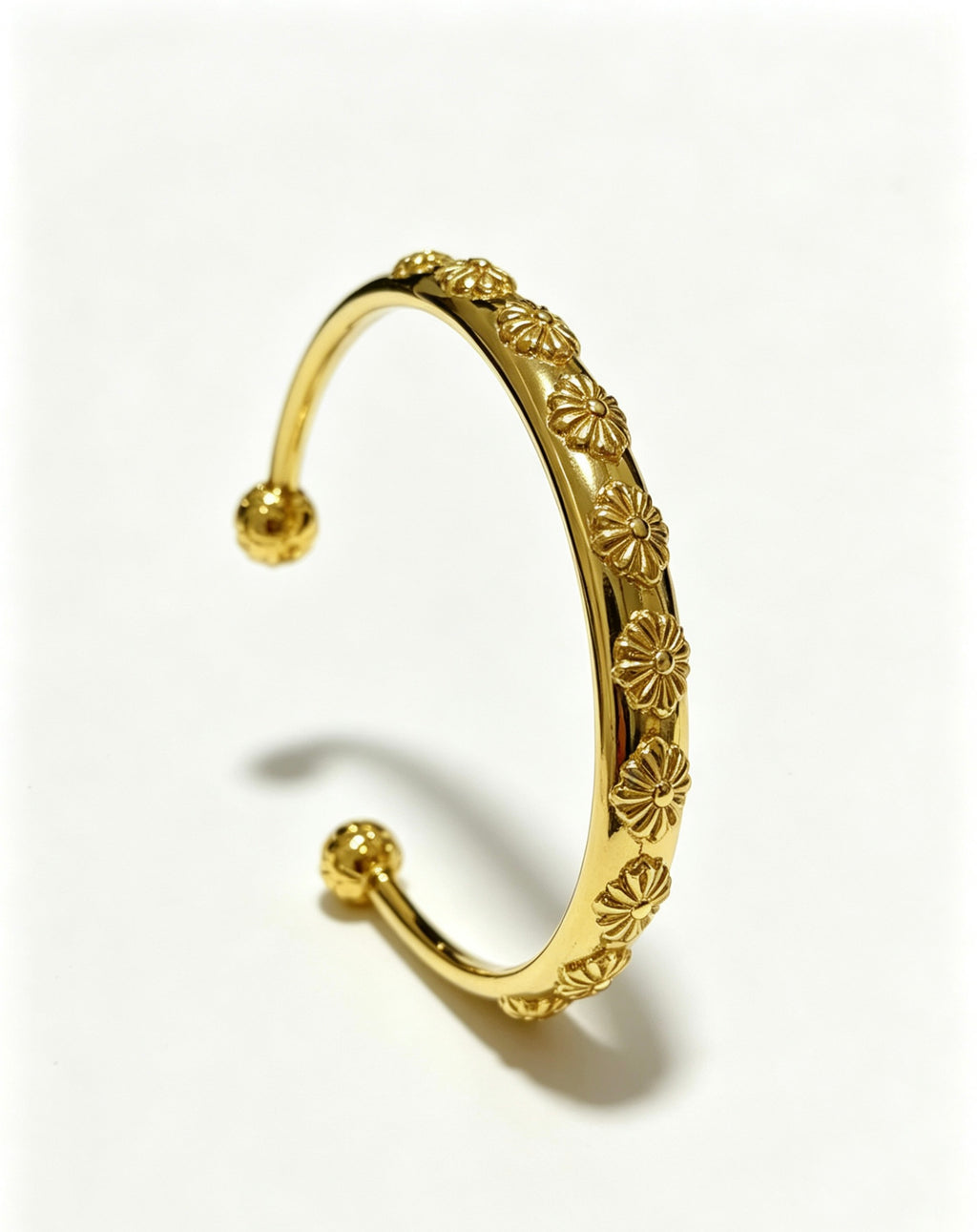 Cross Statement Bracelet in Metal-Tone – Design 02 main product view