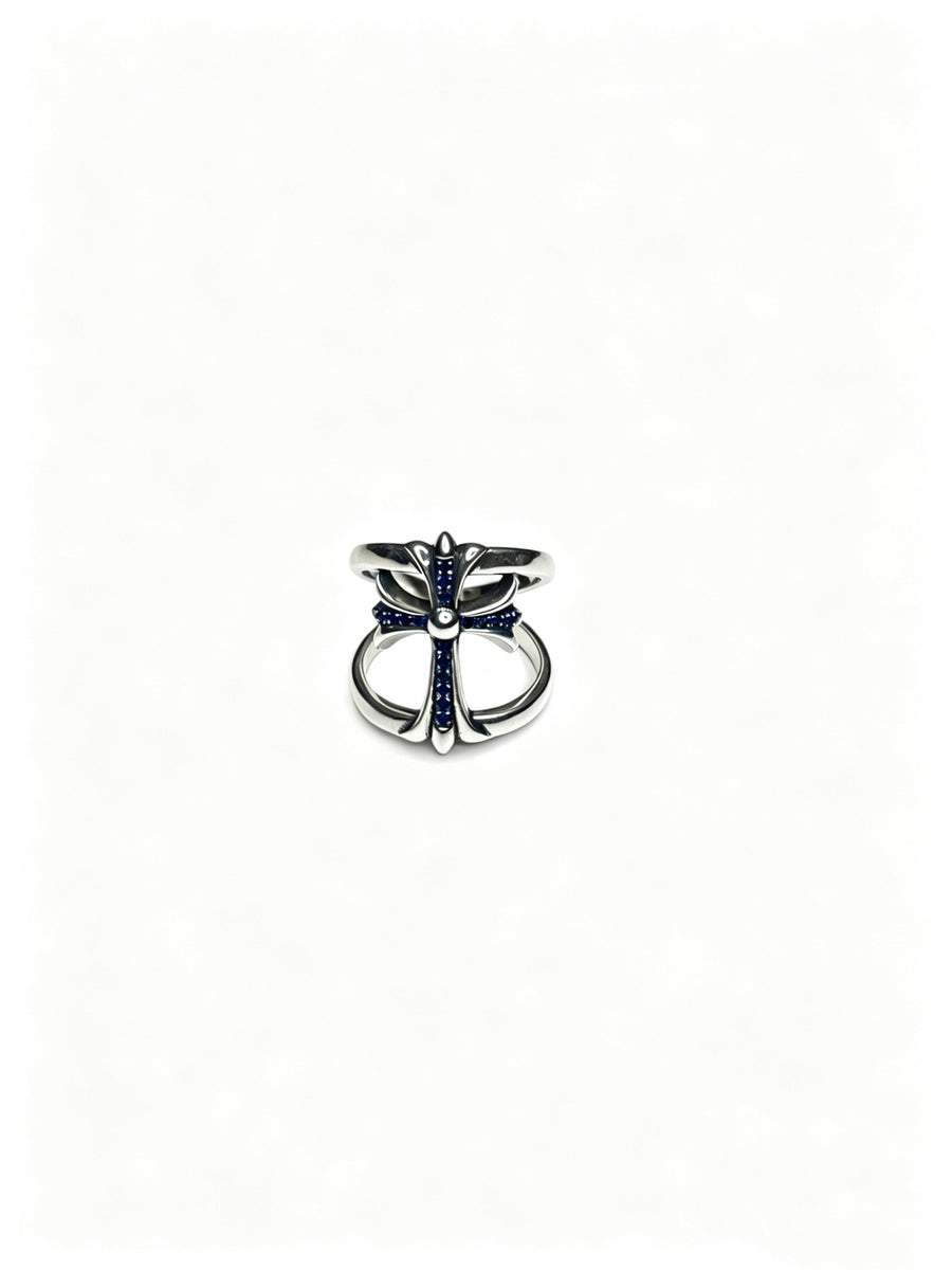 Cross Statement Ring in Metal-Tone – Design 10 main product view