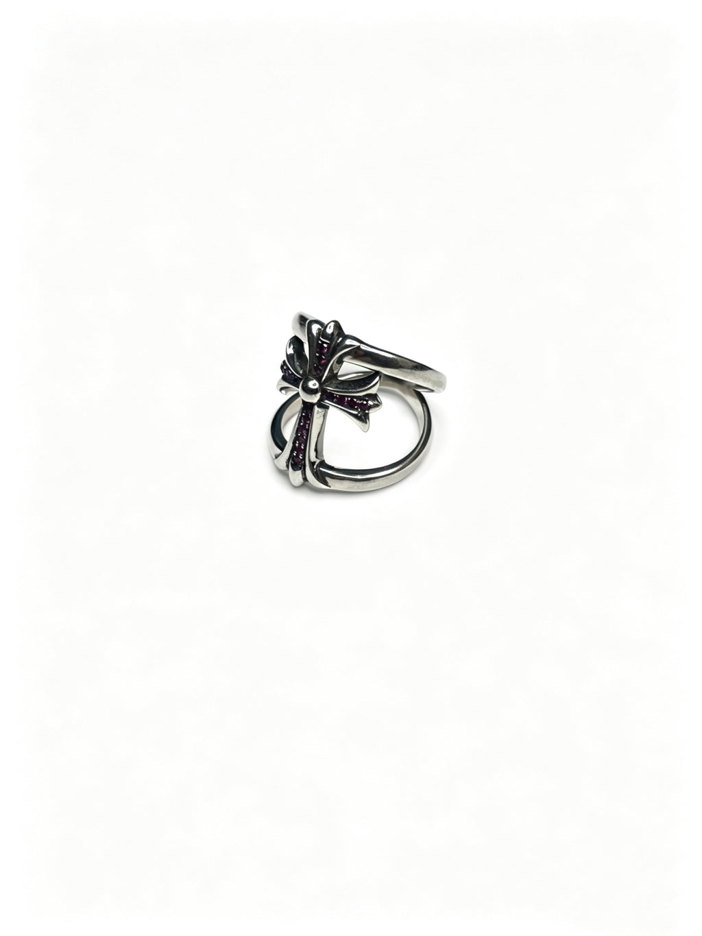 Cross Statement Ring in Metal-Tone – Design 13 styled product view