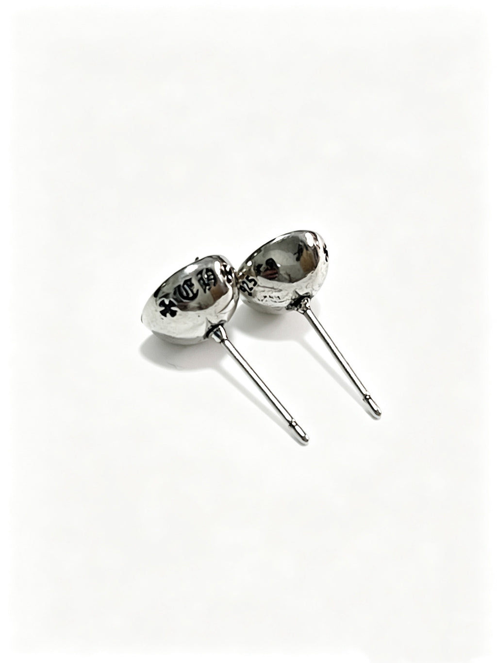 Cross Statement Earrings in Metal-Tone – Design 03 front product view