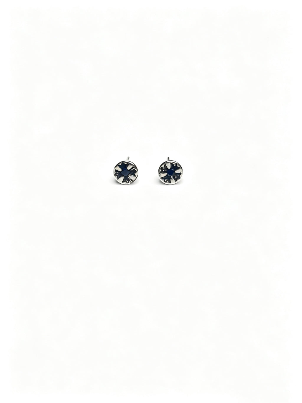 Cross Statement Earrings in Metal-Tone – Design 03 styled product view