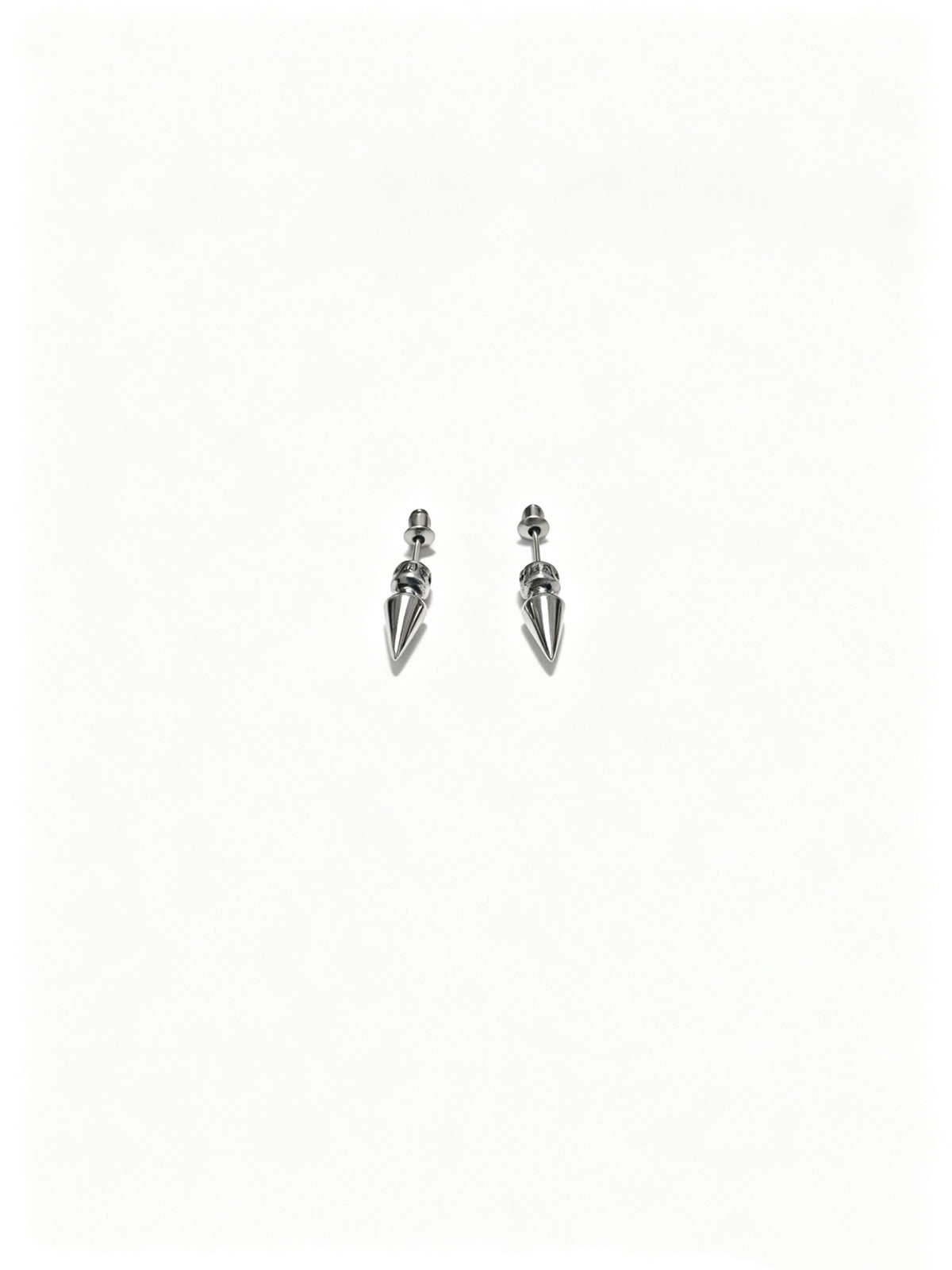 Cross Statement Earrings in Metal-Tone – Design 12 detail view