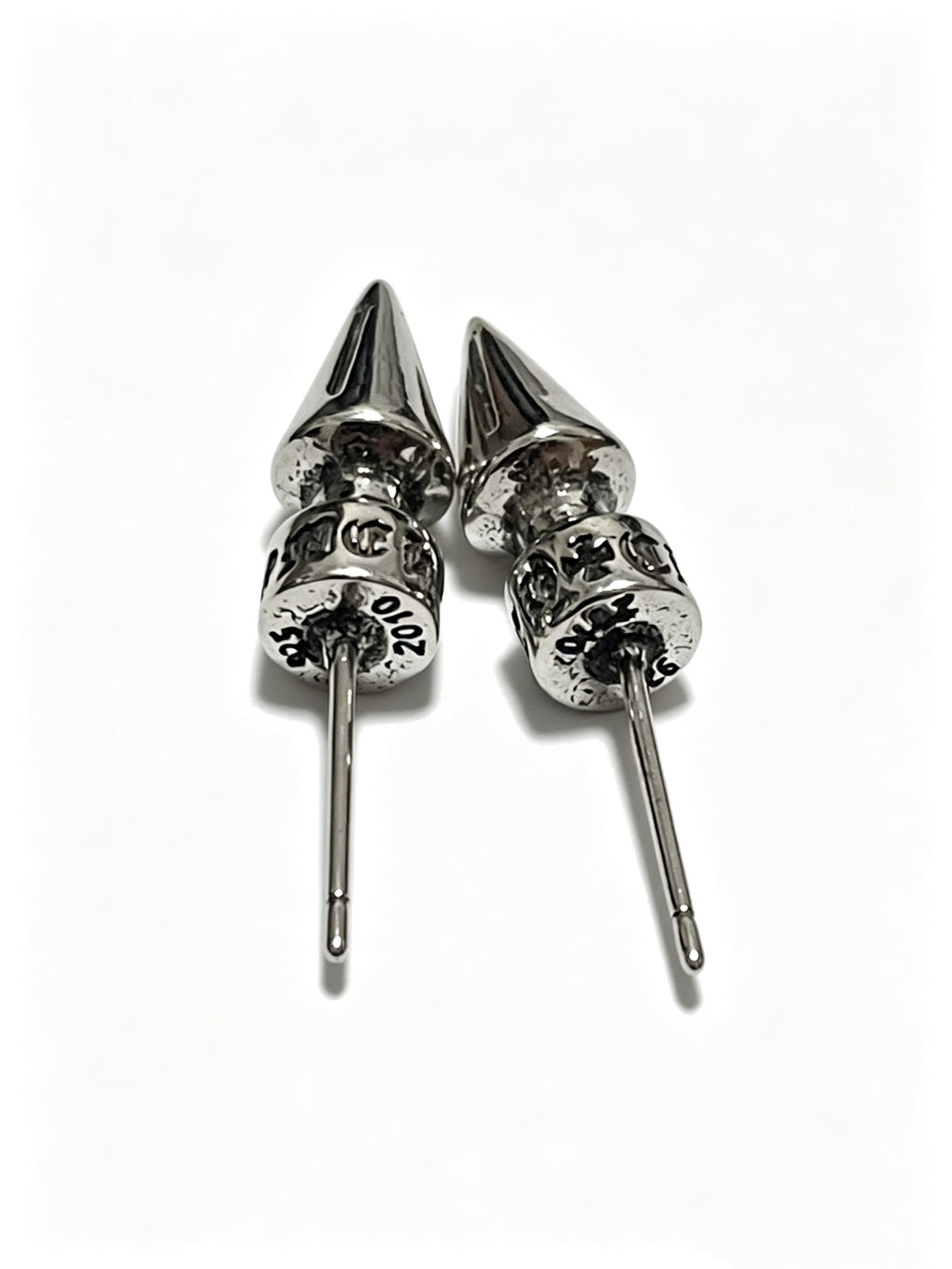 Cross Statement Earrings in Metal-Tone – Design 12 close-up detail