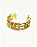 Cross Statement Bracelet in Metal-Tone – Design 08 main product view