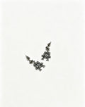 Cross Statement Earrings in Metal-Tone – Design 07 main product view