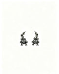 Cross Statement Earrings in Metal-Tone – Design 06 main product view