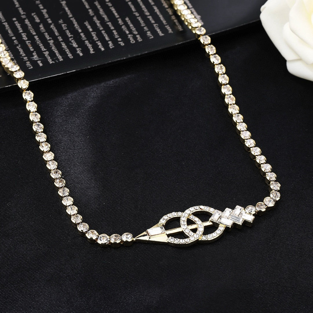 Signature Emblem Jewelry Accessory in Polished Metal-Tone – Design 015 main product view