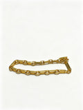 Cross Cuban-Link Bracelet in Antique Silver-Tone – Cuban Link – Design 14 main product view