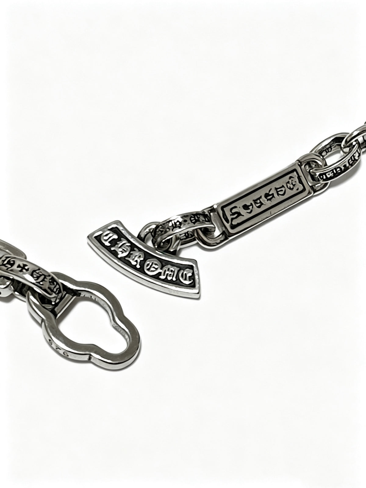Cross Pendant Necklace in Antique Silver-Tone – Design 05 styled product view