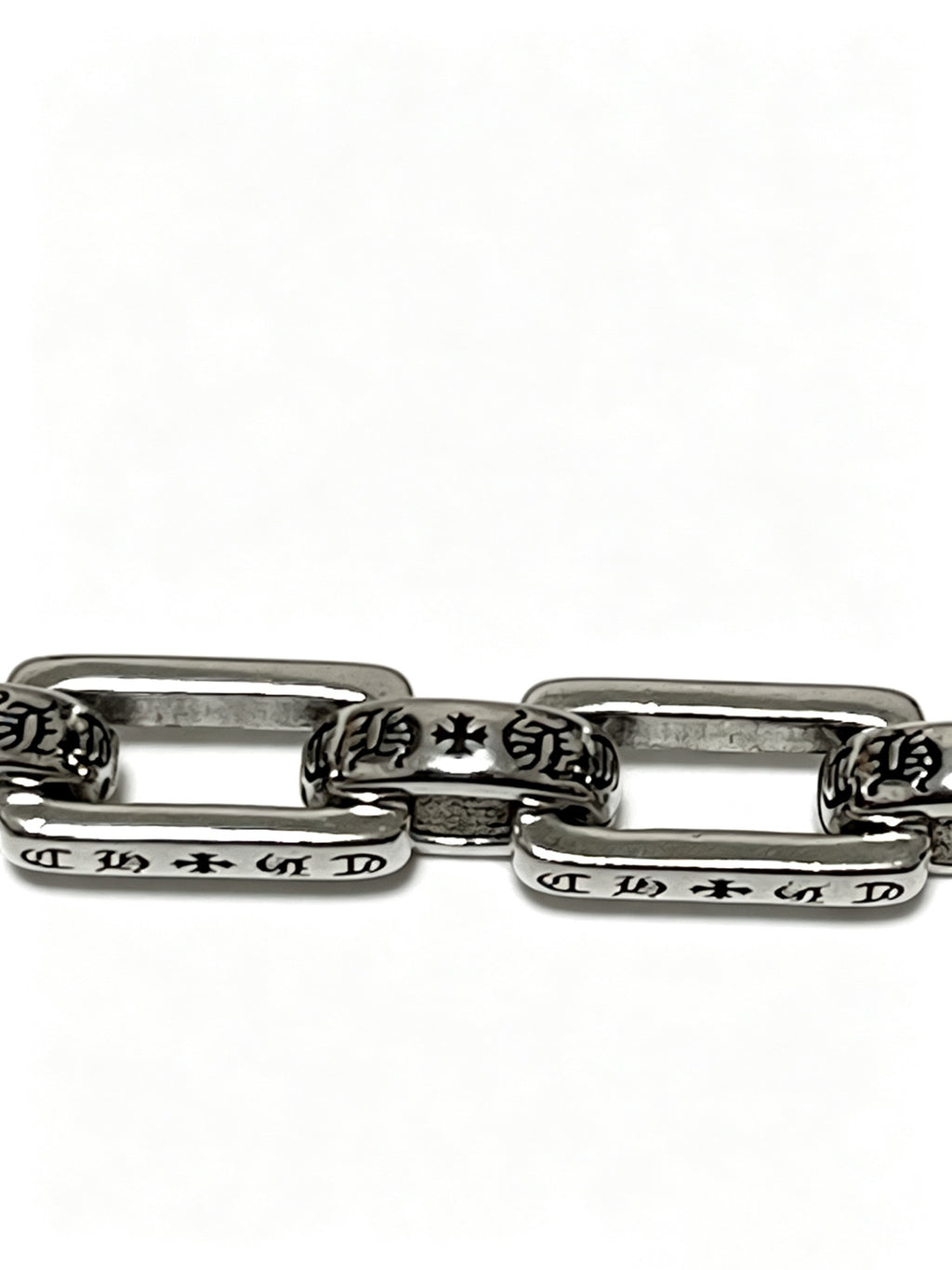 Cross Pendant Necklace in Antique Silver-Tone – Design 05 side detail