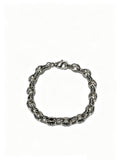 Signature Emblem Bracelet in Polished Metal-Tone – Design 015 main product view