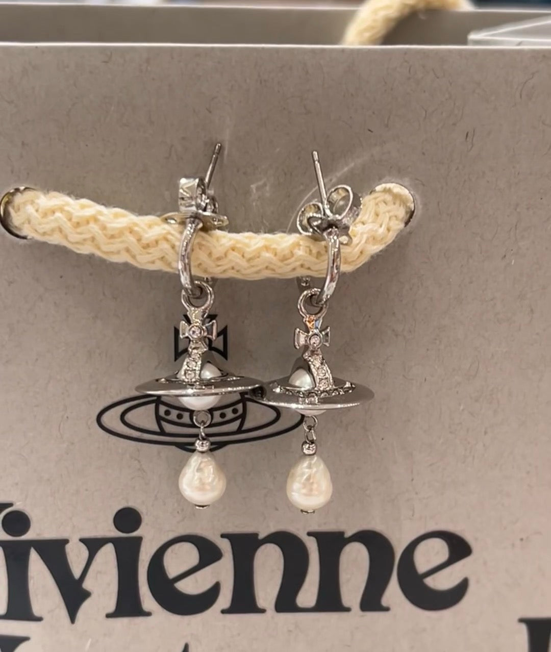 Orb Pendant Necklace in Polished Metal-Tone – Pearl Detail – Design 014 main product view