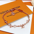 Geometric Emblem Bracelet in Rose-Gold-Tone – Rose Gold Detail – Design 006 main product view