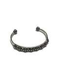 Cross Statement Bracelet in Metal-Tone – Design 05 main product view