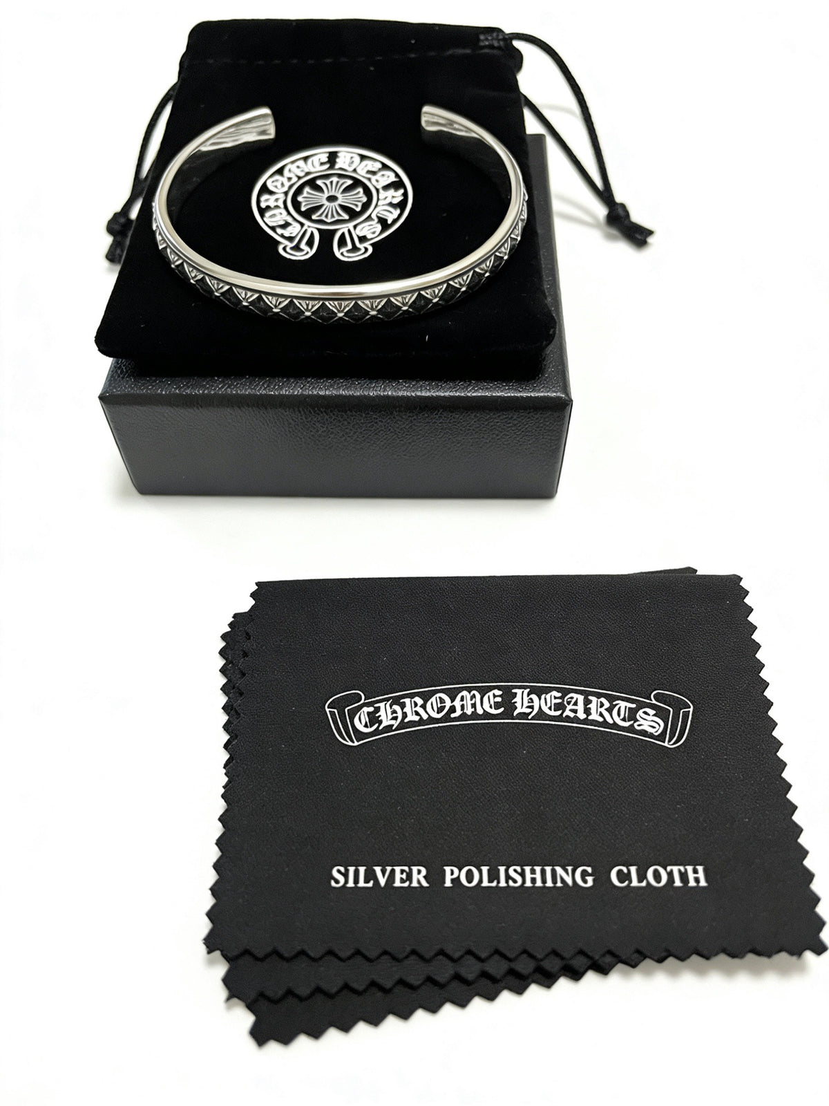 Cross Statement Bracelet in Metal-Tone – Design 06 main product view