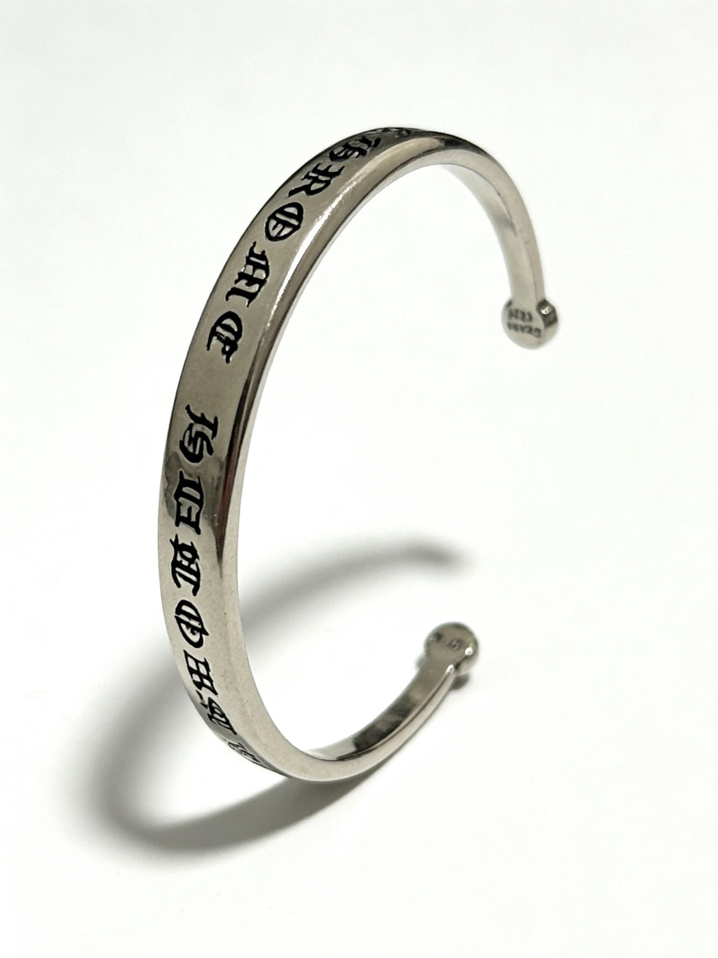 Cross Statement Bracelet in Metal-Tone – Design 07 front product view