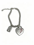 Signature Motif Bracelet in Silver-Tone – Vintage Detail – Design 05 main product view