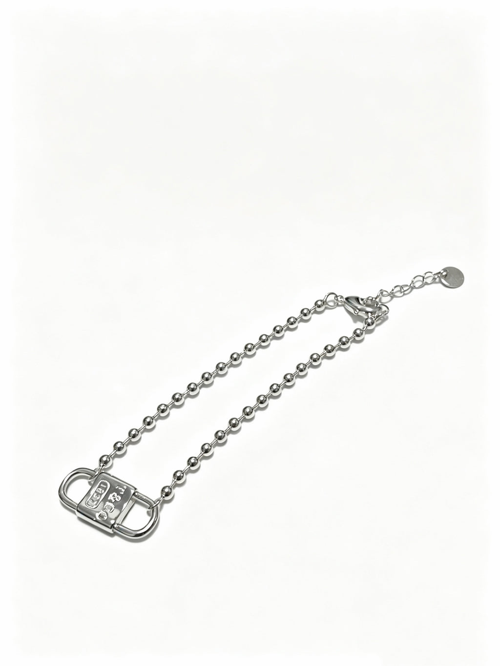 Signature Motif Bracelet in Silver-Tone – Vintage Detail – Design 04 detail view