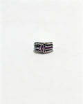 Cross Statement Ring in Metal-Tone – Design 07 main product view