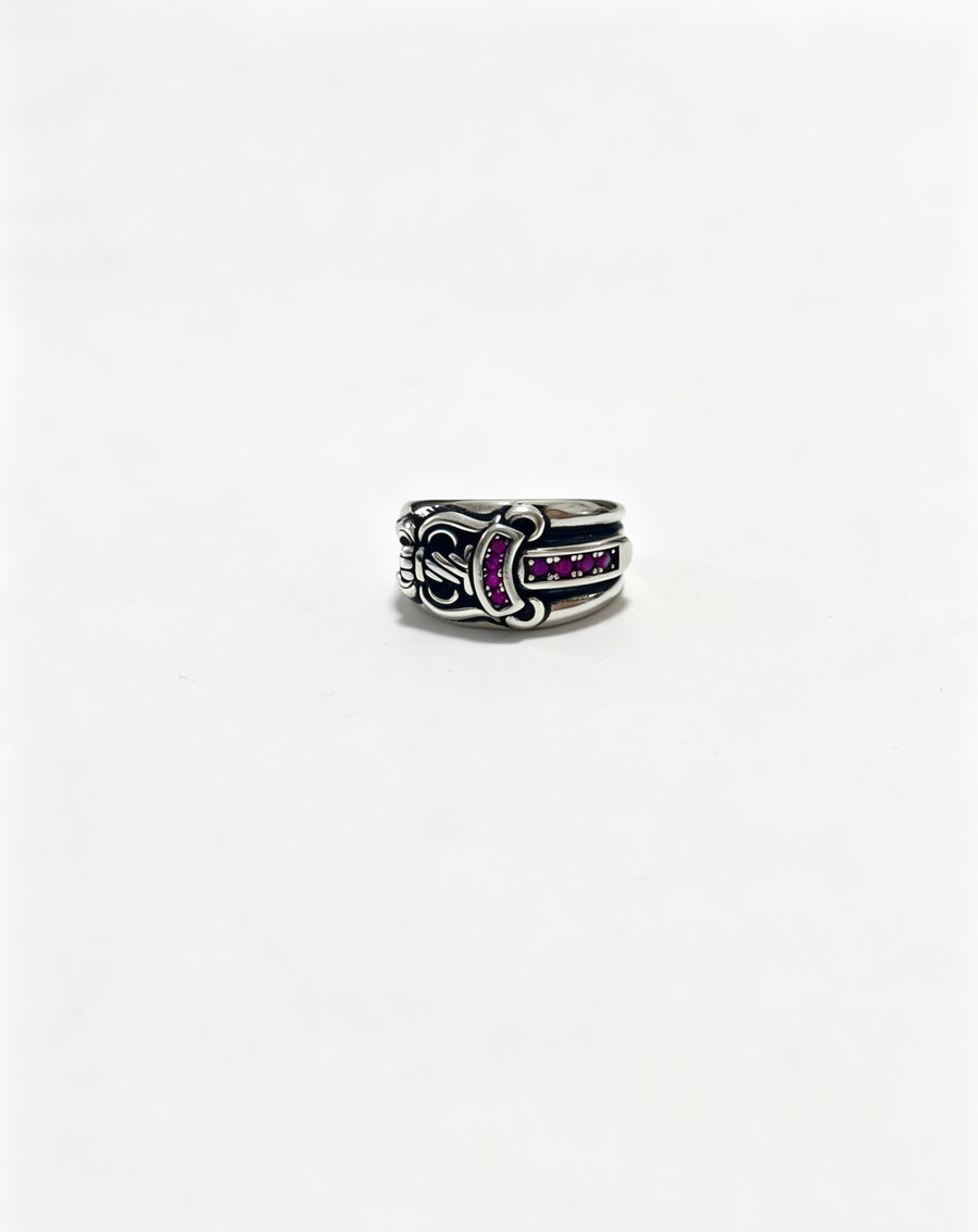Cross Statement Ring in Metal-Tone – Design 07 main product view