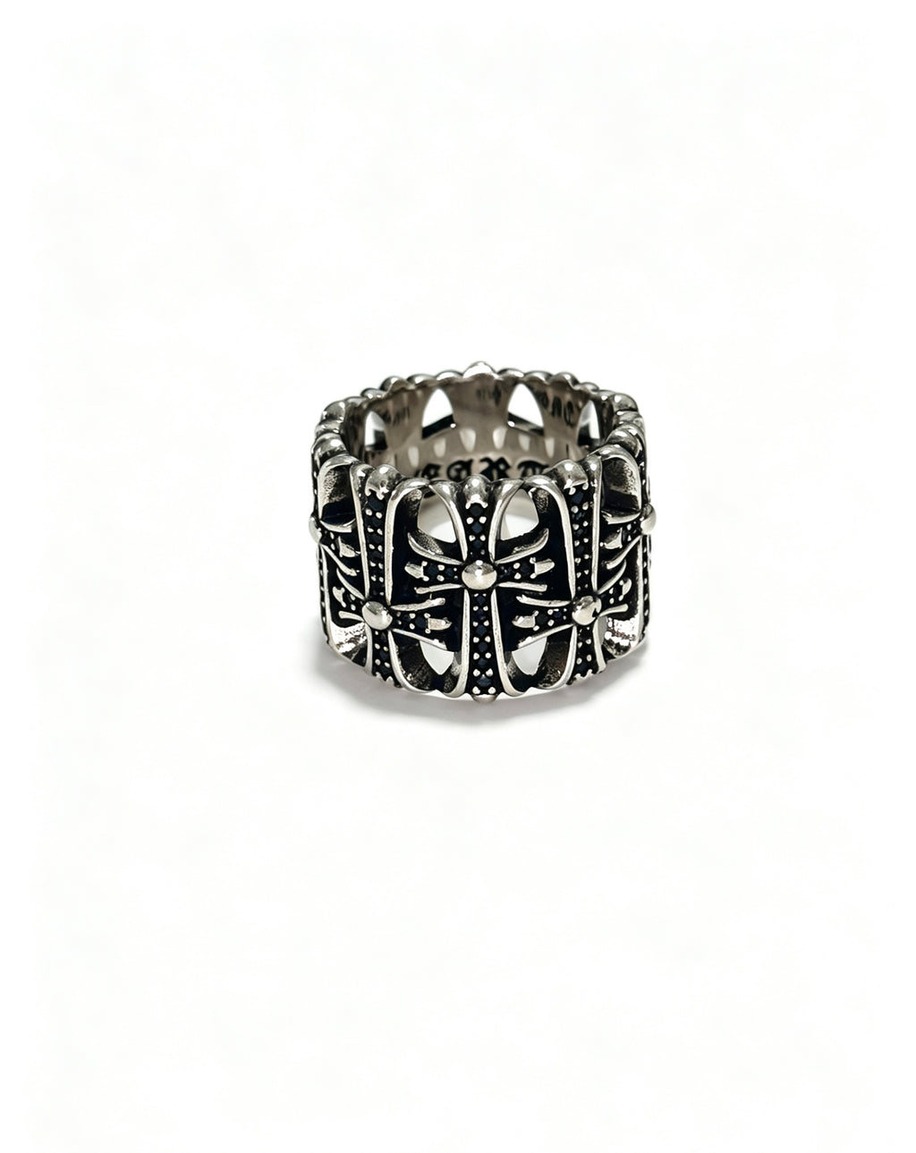 Cross Statement Ring in Metal-Tone – Design 06 main product view