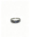 Signature Emblem Statement Ring in Polished Metal-Tone – Design 002 main product view