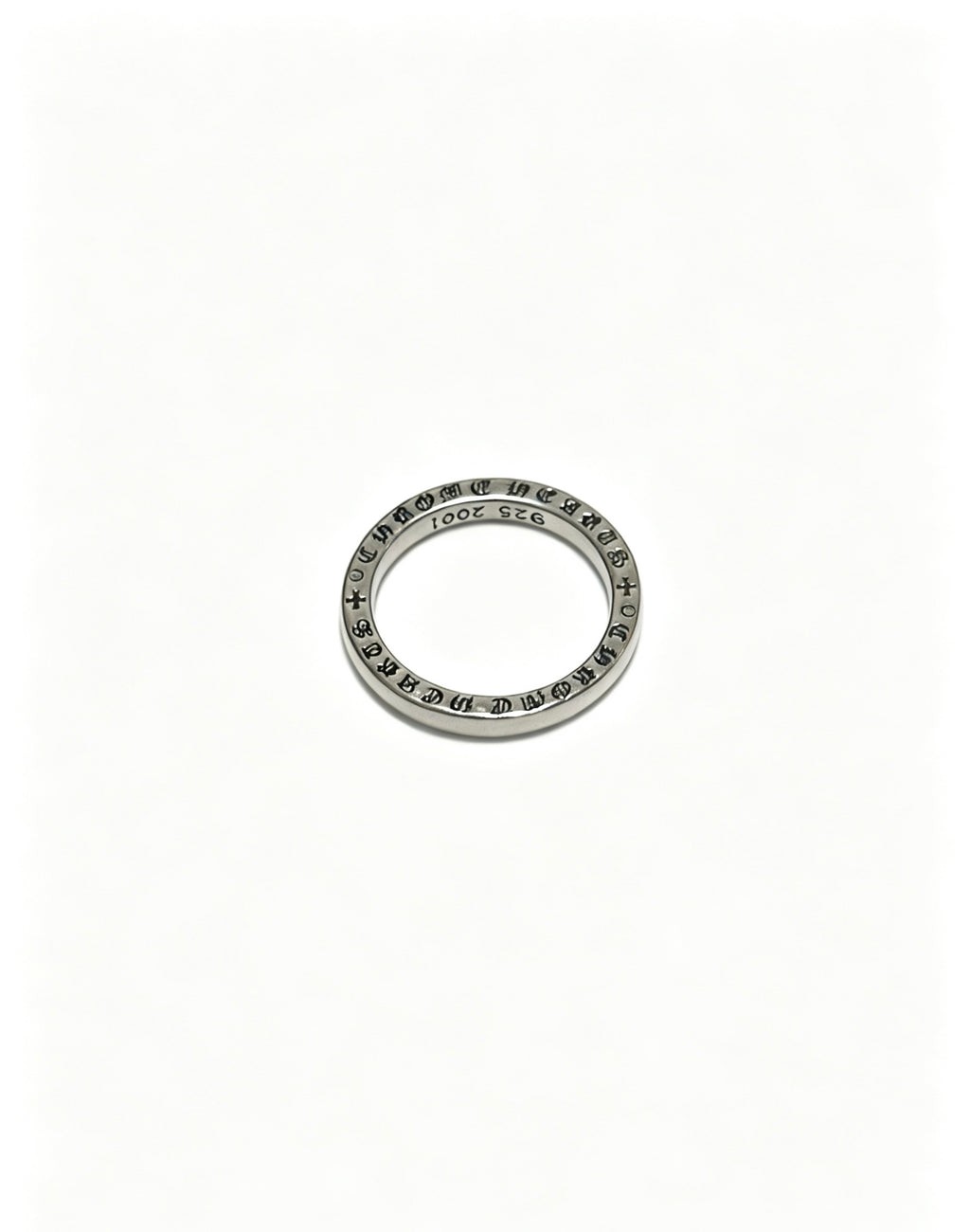 Cross Statement Ring in Metal-Tone – Design 01 detail view