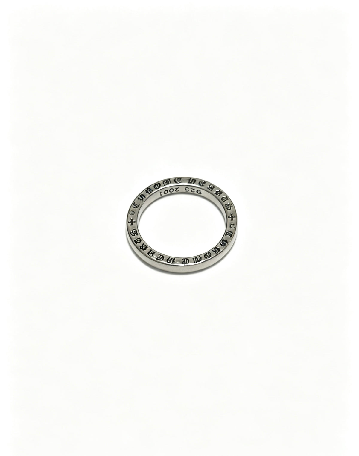 Cross Statement Ring in Metal-Tone – Design 01 detail view