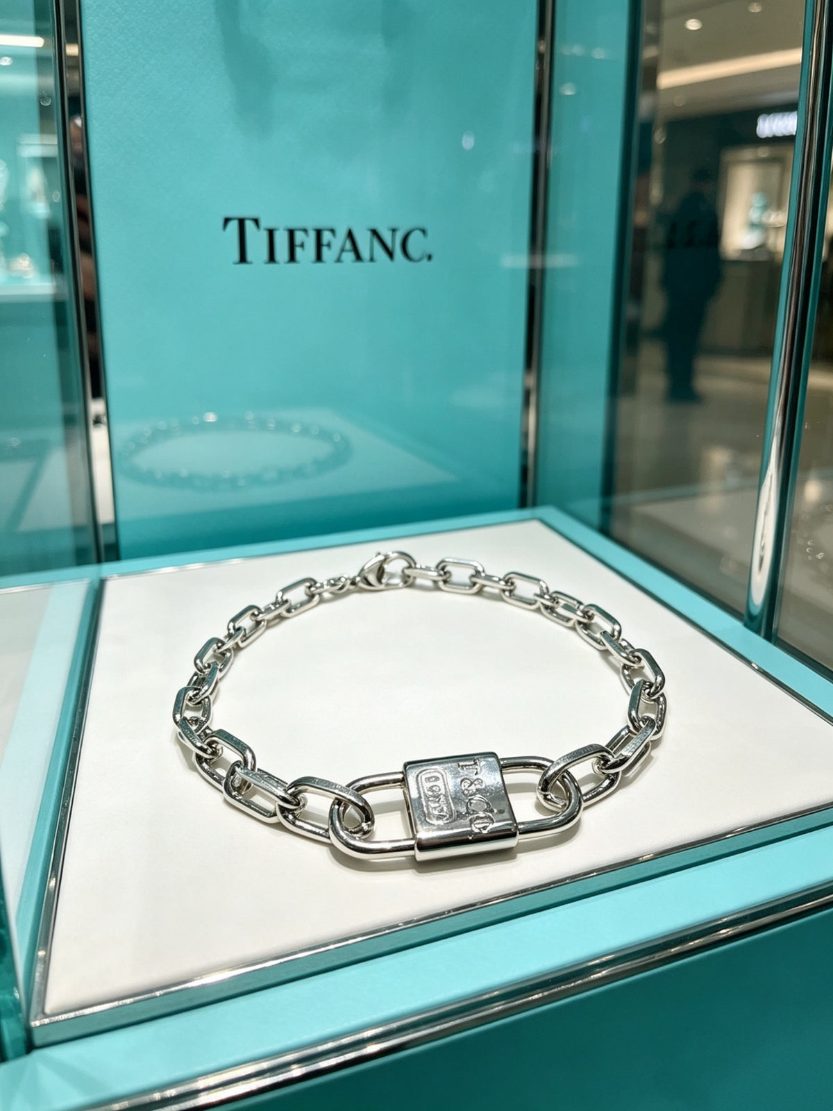 Signature Motif Bracelet in Silver-Tone – Vintage Detail – Design 02 styled product view