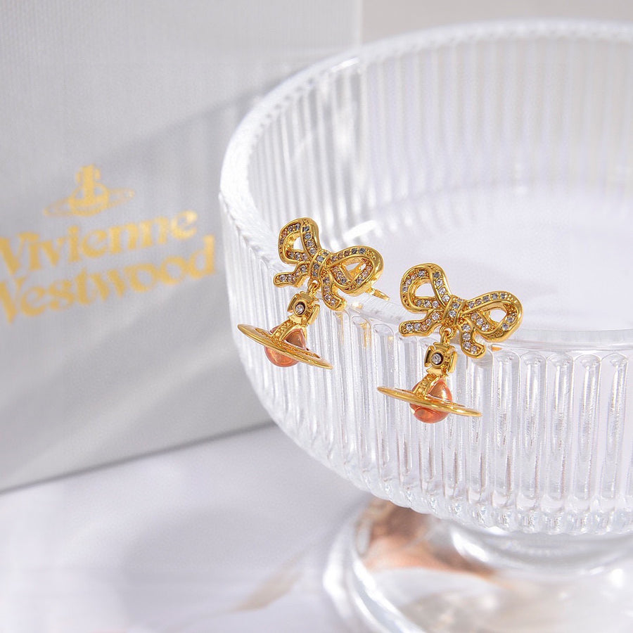 Orb Stud Earrings in Polished Metal-Tone – Design 007 main product view