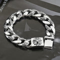 Cross Statement Bracelet in Metal-Tone – Design 13 main product view