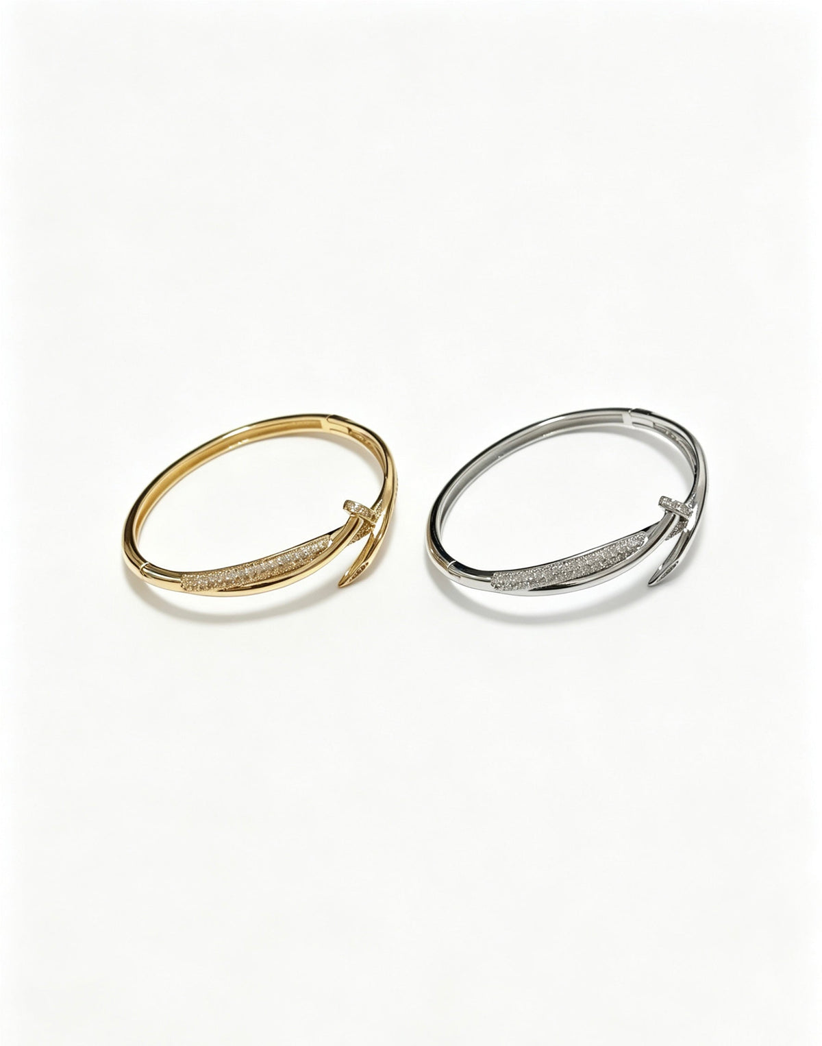 Martin Graham bracelet in polished metal-tone